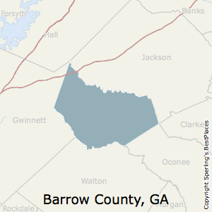 county barrow georgia maps ga